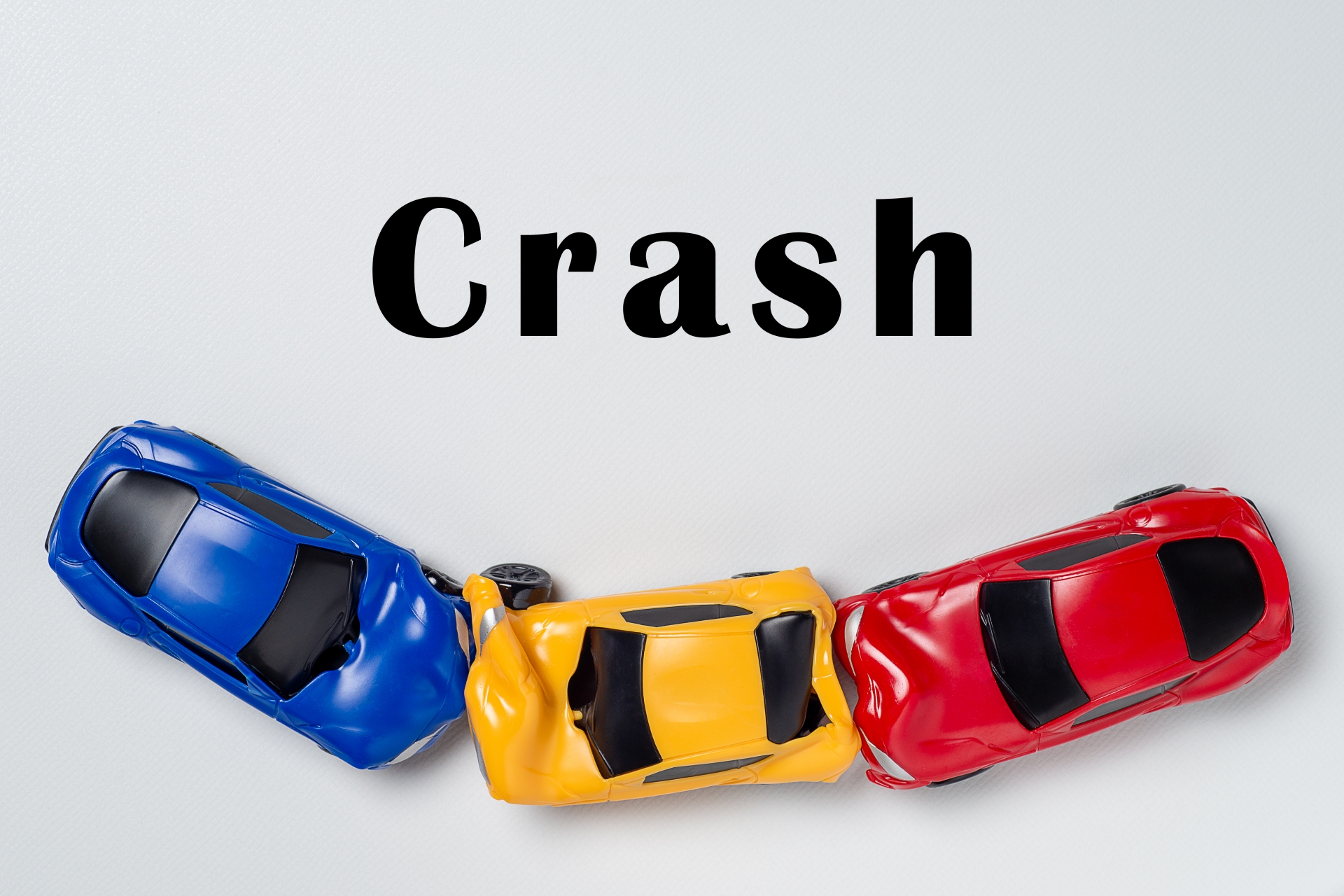 車の多重事故イメージ