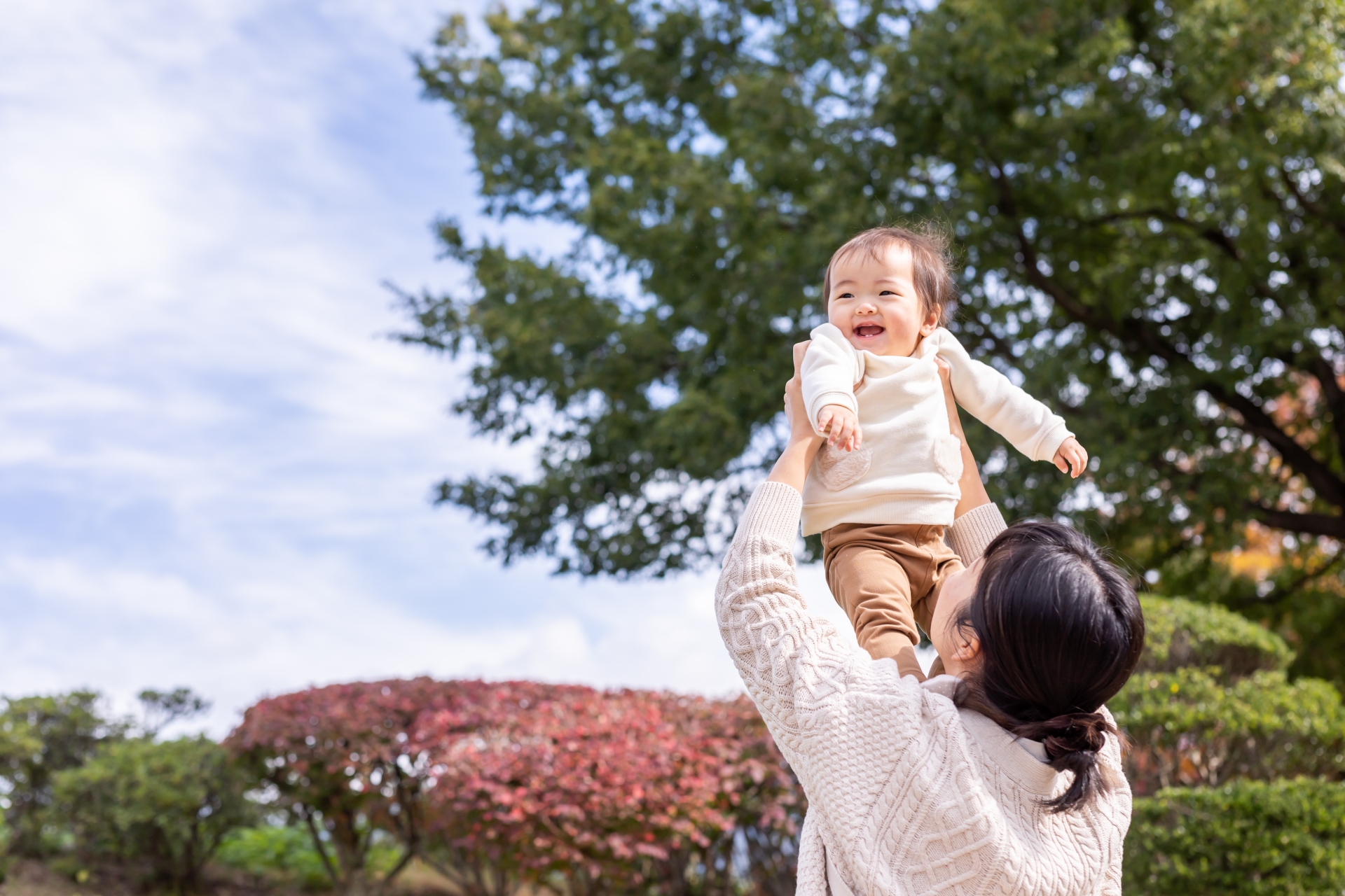 お母さんと赤ちゃん